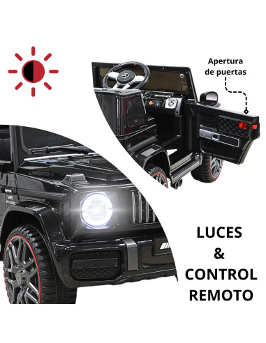 Camioneta Montable Eléctrica AMG Mercedes Benz G-63 para Niños 12V Bluetooth Apto a partir de 3 años Soporta Hasta 35 kg | Joykoo Tienda Oficial