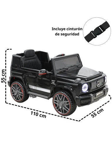 Camioneta Montable Eléctrica AMG Mercedes Benz G-63 para Niños 12V Bluetooth Apto a partir de 3 años Soporta Hasta 35 kg | Joykoo Tienda Oficial