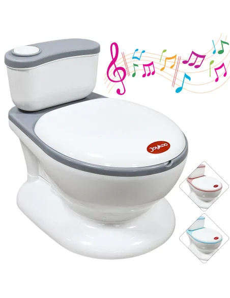 Bañito Entrenador para Niños  Diseño Realista y Sonido de Agua Espacio para Toallitas Base Antideslizante | Joykoo Tienda Oficial
