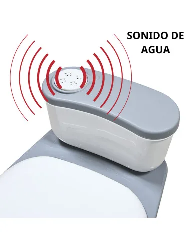 Bañito Entrenador para Niños  Diseño Realista y Sonido de Agua Espacio para Toallitas Base Antideslizante | Joykoo Tienda Oficial