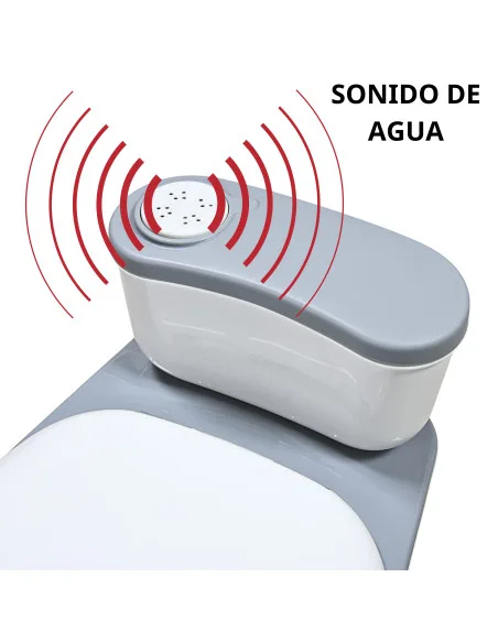 Bañito Entrenador para Niños  Diseño Realista y Sonido de Agua Espacio para Toallitas Base Antideslizante | Joykoo Tienda Oficial