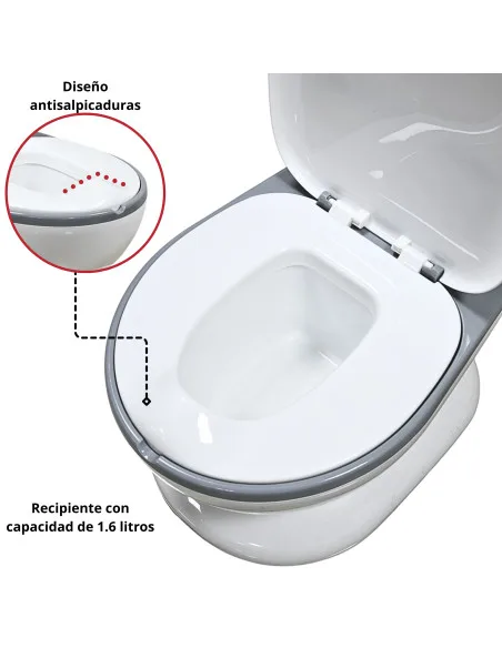 Bañito Entrenador para Niños  Diseño Realista y Sonido de Agua Espacio para Toallitas Base Antideslizante | Joykoo Tienda Oficial