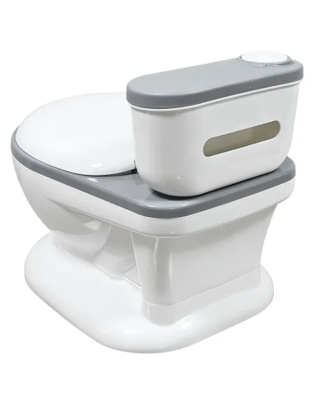 Bañito Entrenador para Niños  Diseño Realista y Sonido de Agua Espacio para Toallitas Base Antideslizante | Joykoo Tienda Oficial