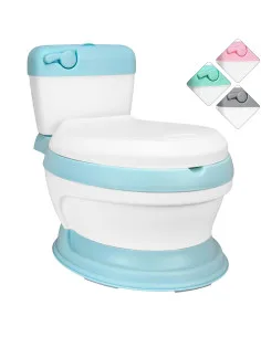 Baño Entrenador para Niños Asiento Acolchado Antideslizante Fácil de Limpiar Diseño Realista Joykoo - 13