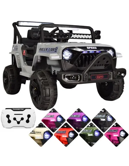 Camioneta para Niños Montable Eléctrica Luz y Sonido Control Remoto 4x2 Bluetooth Soporta Hasta 30 kg | Joykoo Tienda Oficial