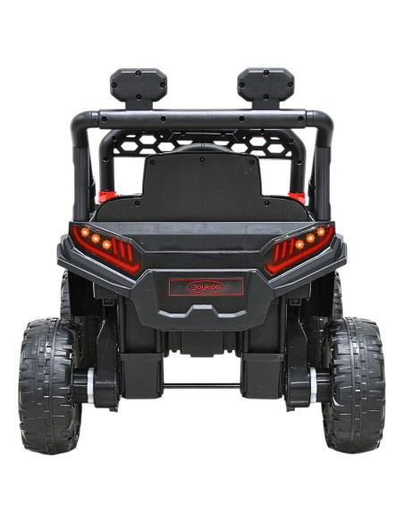 Montable Eléctrico para Niños 4x2 con Luces Delanteras Puertas Volante con Sonido Bluetooth Batería 12V desde 3 Años hasta 30 kg | Joykoo Tienda Oficial