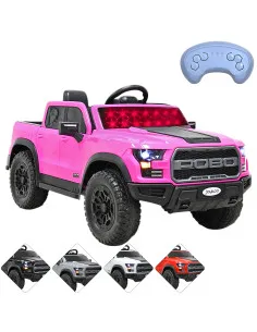 Camioneta Eléctrica Montable para Niños 12V Control Remoto Bluetooth Luces Sonidos Apta desde 3 Años Joykoo - 29