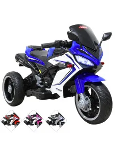 Moto Eléctrica Deportiva para Niños 3 Ruedas Bluetooth Dos Baterias 6V a partir de 3 Años Joykoo - 1