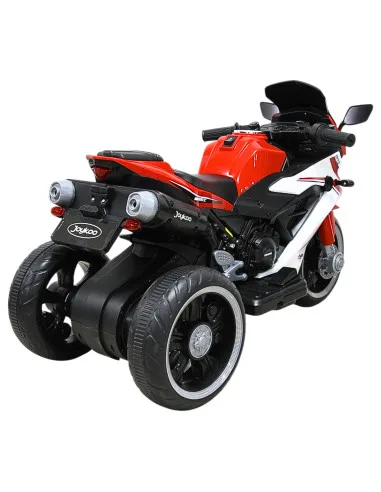 Moto Eléctrica Deportiva para Niños 3 Ruedas Bluetooth Dos Baterias 6V a partir de 3 Años | Joykoo Tienda Oficial