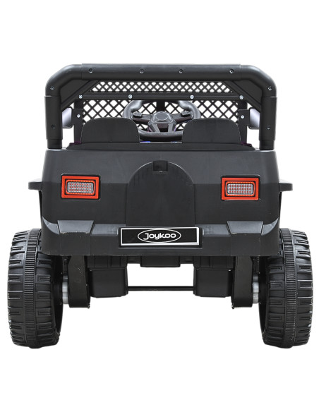 Camioneta Montable Eléctrica para Niños Luces y Bluetooth Música Control Remoto Doble Motor Modo Mecedora y Batería 12V | Joykoo Tienda Oficial
