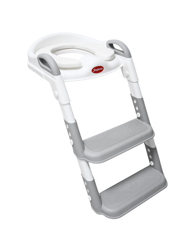 Baño Entrenador Infantil con Escalera Asiento Acolchado Antideslizante Plegable y Ajustable para Sanitario Común | Joykoo Tienda Oficial