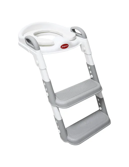 Baño Entrenador Infantil con Escalera Asiento Acolchado Antideslizante Plegable y Ajustable para Sanitario Común | Joykoo Tienda Oficial