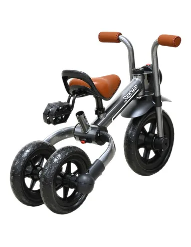 Triciclo 3 en 1 para Niños con Bastón, Bici y Bicicleta de Balance Plegable Torreta con Luz Soporta hasta 25 kg | Joykoo Tienda Oficial