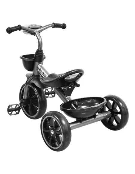 Triciclo para Niños con Luz y Sonido Ruedas EVA Soft Canastas Delantera y Trasera Soporta 25 kg 2+ Años | Joykoo Tienda Oficial