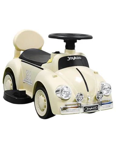 Montable Eléctrico para Niños 6v con Bastón Ajustable Luces Música Seguro Anticaídas Hasta 15 kg | Joykoo Tienda Oficial