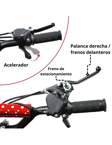 Cuatrimoto Montable ATV para Niños Motor a Gasolina 49cc Soporta Hasta 60kg Todo Terreno Frenos de Disco Suspensión 40km/h | Joykoo Tienda Oficial