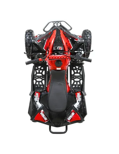 Cuatrimoto Montable ATV para Niños Motor a Gasolina 49cc Soporta Hasta 60kg Todo Terreno Frenos de Disco Suspensión 40km/h | Joykoo Tienda Oficial