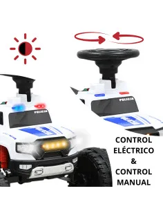 Montable Eléctrico Monster para Niños con Control Remoto Luces y Sonido Batería 12v Apto de 1 a 4 Años Soporta hasta 25 kg Joyko 2
