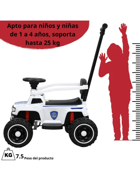 Montable Eléctrico Monster para Niños con Control Remoto Luces y Sonido Batería 12v Apto de 1 a 4 Años Soporta hasta 25 kg | Joykoo Tienda Oficial