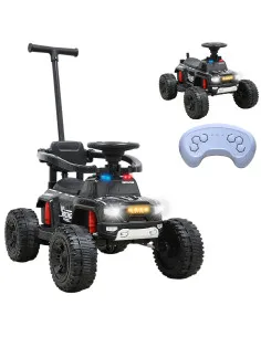 Montable Eléctrico Monster para Niños con Control Remoto Luces y Sonido Batería 12v Apto de 1 a 4 Años Soporta hasta 25 kg Joyko