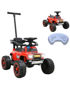 Montable Eléctrico Monster para Niños con Control Remoto Luces y Sonido Batería 12v Apto de 1 a 4 Años Soporta hasta 25 kg Joyko