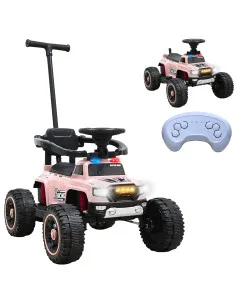 Montable Eléctrico Monster para Niños con Control Remoto Luces y Sonido Batería 12v Apto de 1 a 4 Años Soporta hasta 25 kg Joyko