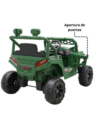 Montable Eléctrico para Niños Dinosaurio con Control Remoto Luces Bluetooth Música Batería 12v Hasta 30 kg | Joykoo Tienda Oficial