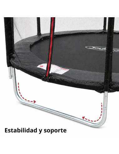 Trampolín Brincolín de 8 Pies Para Niños Postes Acolchados de Acero Galvanizado Soporta hasta 50 kg | Joykoo Tienda Oficial
