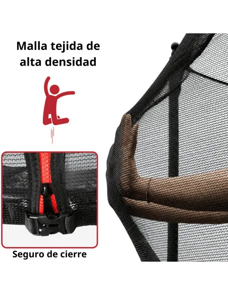 Trampolín Brincolín de 10 Pies Para Niños Postes Acolchados de Acero Galvanizado Soporta hasta 120 kg | Joykoo Tienda Oficial