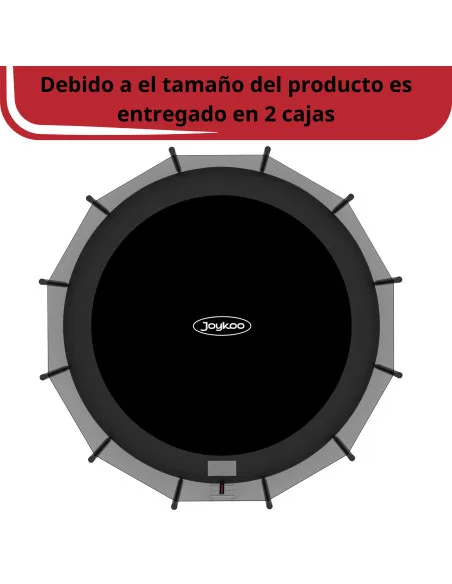 Trampolín Brincolín de 16 Pies Para Niños Luz y Agua Tubos de Acero Galvanizado Soporta hasta 190 kg | Joykoo Tienda Oficial
