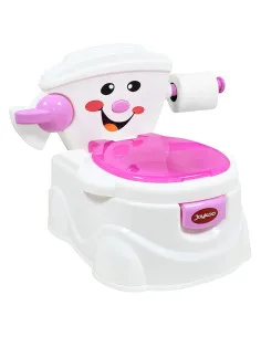 Baño Entrenador para Niños con Porta Rollo de Papel Recipiente de 1.6 L Sistema Anti Salpicaduras Joykoo - 8