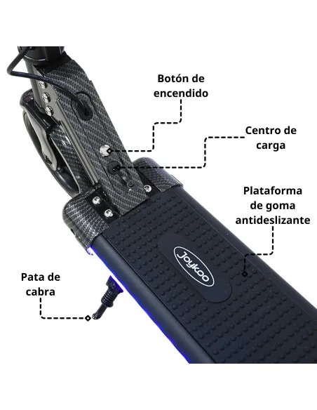 Scooter Eléctrico para Niños con Luces LED Plegable Batería de Litio 24V Ruedas de Goma Soporta hasta 60 kg | Joykoo Tienda Oficial