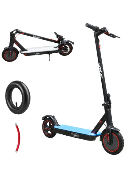 Scooter Eléctrico Plegable Motor 250W 25 km/h App Inteligente Ruedas 8.5 Pulgadas de Aire Soporta hasta 100 kg | Joykoo Tienda Oficial