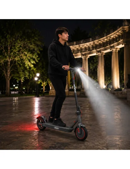 Scooter Eléctrico Plegable Motor 250W 30 km/h 3 Modos de Conducción Ruedas de Hule 8.5" Soporta hasta 100 kg | Joykoo Tienda Oficial