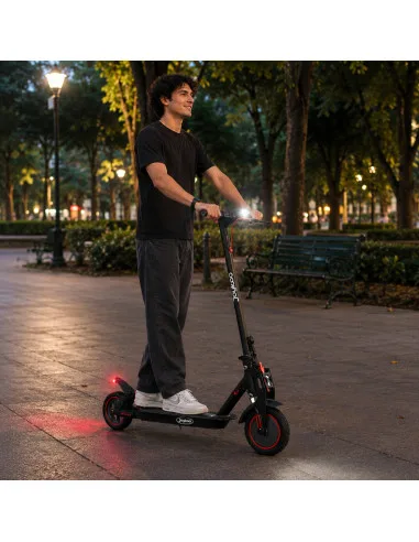 Scooter Eléctrico Plegable 250W Velocidad Máxima 30 km/h 3 Velocidades App Ruedas 8.5" Freno de Disco Soporta 100 kg | Joykoo Tienda Oficial