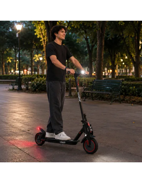 Scooter Eléctrico Plegable 250W Velocidad Máxima 30 km/h 3 Velocidades App Ruedas 8.5" Freno de Disco Soporta 100 kg | Joykoo Tienda Oficial