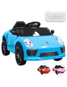 Montable Eléctrico Para Niños Mini Deportivo Con Control Remoto Luces Sonido Y Cinturón De Seguridad 6v Joykoo - 1