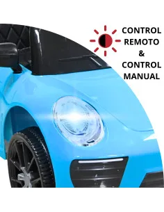 Montable Eléctrico Para Niños Mini Deportivo Con Control Remoto Luces Sonido Y Cinturón De Seguridad 6v Joykoo - 1 2