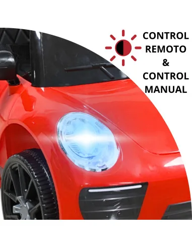 Montable Eléctrico Para Niños Mini Deportivo Con Control Remoto Luces Sonido Y Cinturón De Seguridad 6v | Joykoo Tienda Oficial