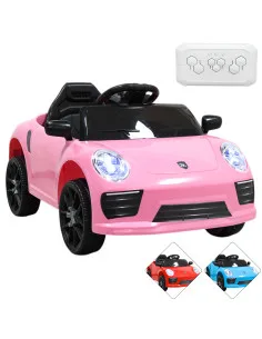 Montable Eléctrico Para Niños Mini Deportivo Con Control Remoto Luces Sonido Y Cinturón De Seguridad 6v Joykoo - 15