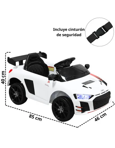 Montable Eléctrico Para Niños Mini Auto Deportivo Con Control Remoto Luces Sonido Y Cinturón De Seguridad 6v | Joykoo Tienda Oficial