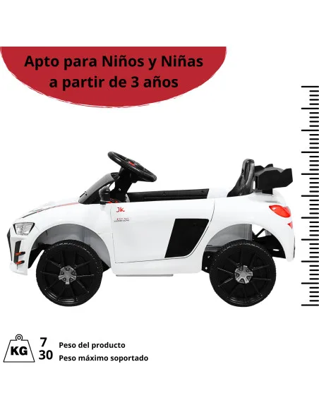 Montable Eléctrico Para Niños Mini Auto Deportivo Con Control Remoto Luces Sonido Y Cinturón De Seguridad 6v | Joykoo Tienda Oficial