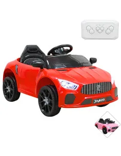Montable Eléctrico Para Niños Mini Deportivo GT Con Control Remoto Luces Sonido Y Cinturón De Seguridad 6v Joykoo - 1 2