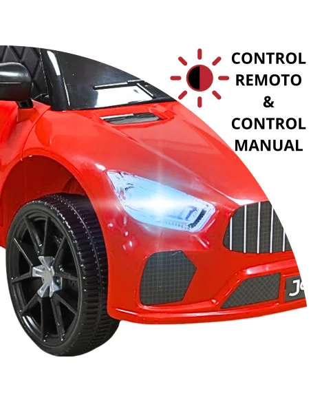 Montable Eléctrico Para Niños Mini Deportivo GT Con Control Remoto Luces Sonido Y Cinturón De Seguridad 6v | Joykoo Tienda Oficial