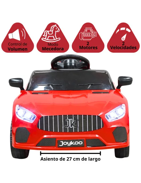 Montable Eléctrico Para Niños Mini Deportivo GT Con Control Remoto Luces Sonido Y Cinturón De Seguridad 6v | Joykoo Tienda Oficial