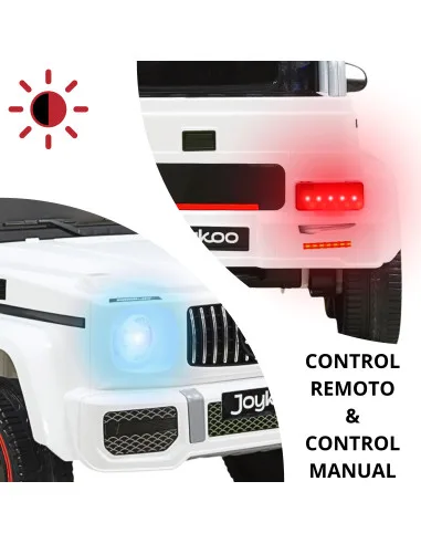 Montable Eléctrico Para Niños Camioneta 6x4 con Control Remoto Luces y Bluetooth Batería Recargable 12v | Joykoo Tienda Oficial