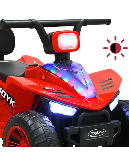 Cuatrimoto Montable Eléctrica Para Niños Con Luces Y Sonido Batería Recargable 6V A Partir De 3 Años | Joykoo Tienda Oficial