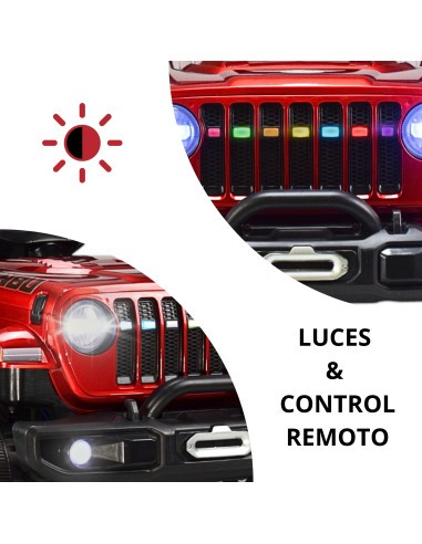 Montable Electrico Camioneta 4x2 Control Remoto Luz Led 12v | Joykoo Tienda Oficial