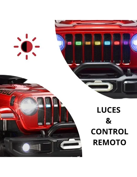 Montable Electrico Camioneta 4x2 Control Remoto Luz Led 12v | Joykoo Tienda Oficial