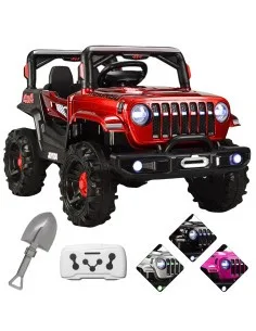 Montable Electrico Camioneta 4x2 Control Remoto Luz Led 12v Joykoo - 1